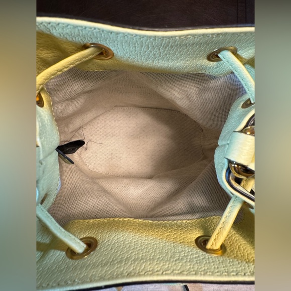 New Gucci GG Supreme Jumbo Logo Bucket Shoulder Bag - Picture 10 of 12